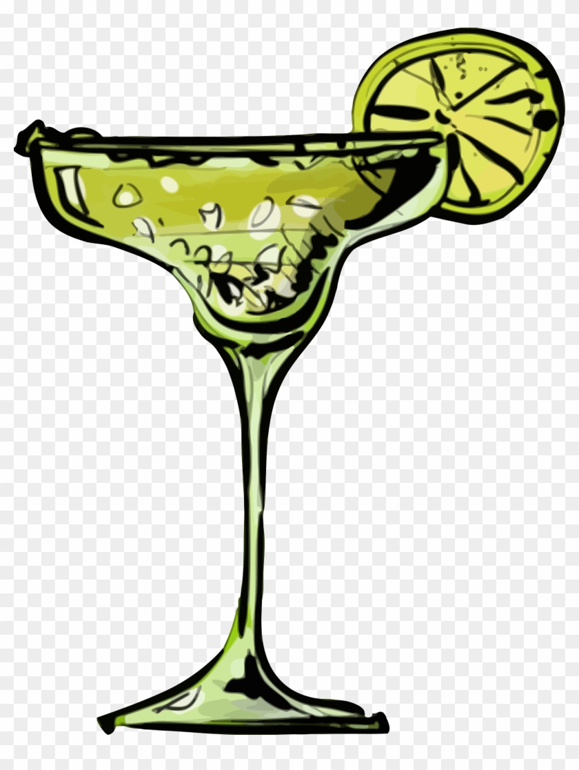 Big Image - Margarita Glass Clip Art #362496