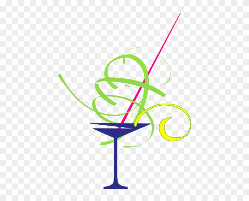 Cocktail Glasses Clipart #362497