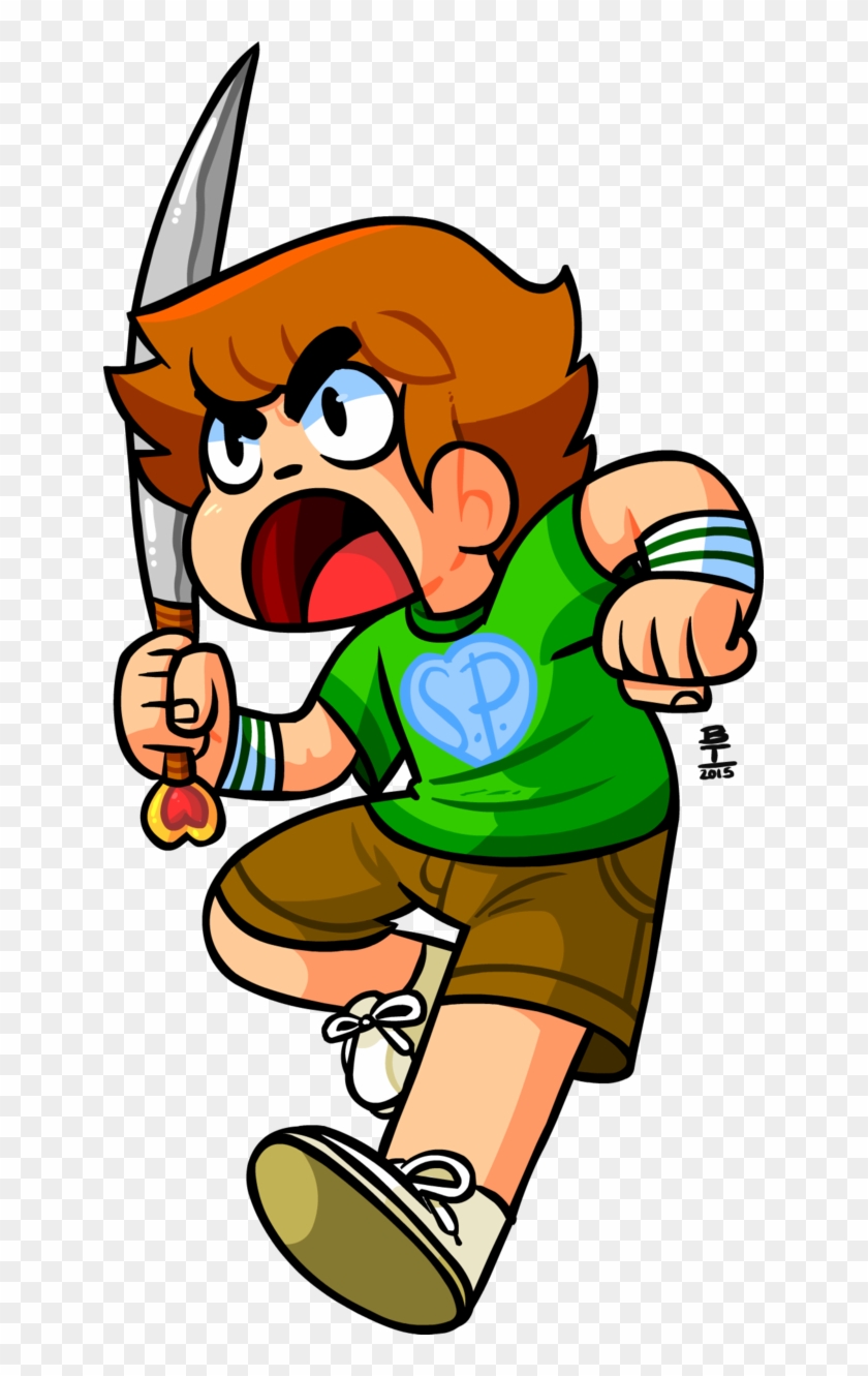 Scott Pilgrim By Wazzaldorp - Scott Pilgrim Png #362554