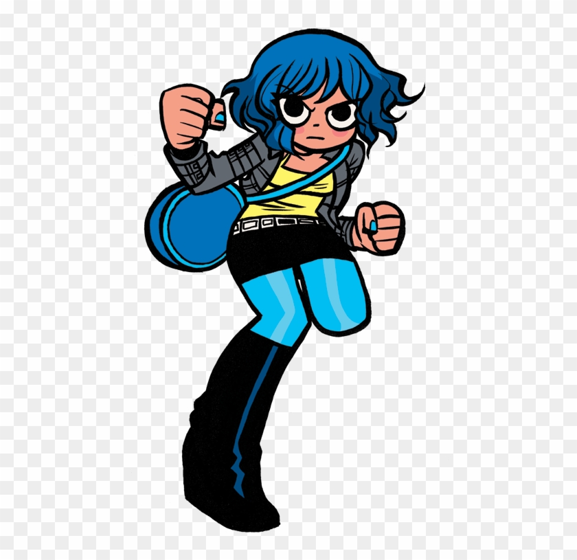 Combat Dynamics, Noting How Her Left Leg Can Be Positioned - Scott Pilgrim Game Ramona #362573