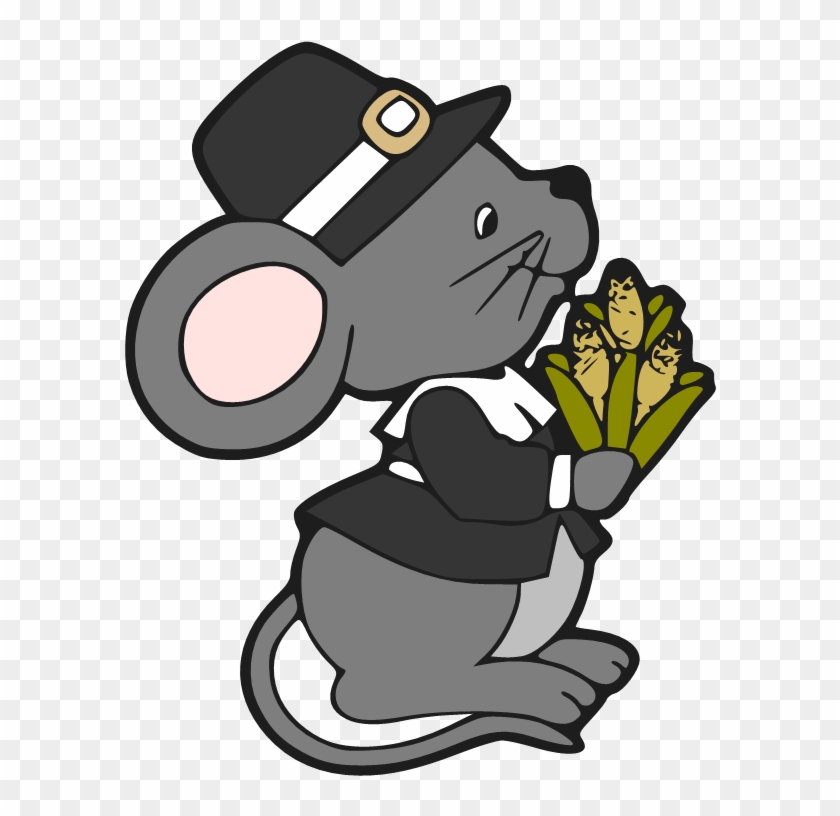 Pilgrim Mouse Boy - Cartoon #362608