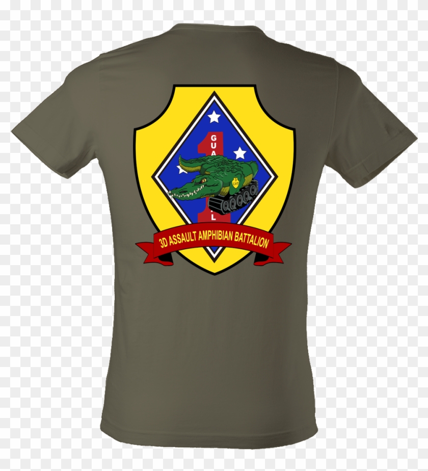 3rd Aabn T-shirt - Fleet Marine Force Insignia #362647