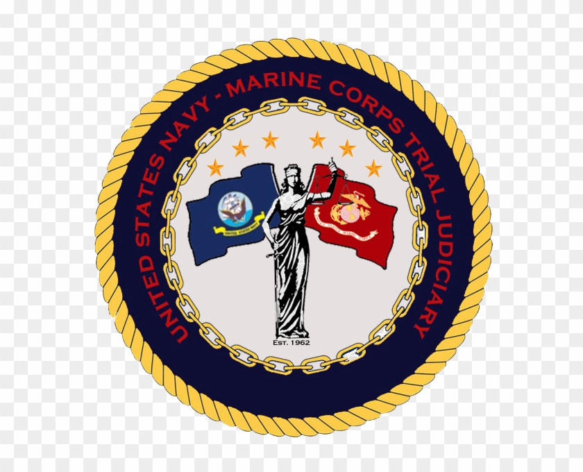 Navy-marine Corps Trial Judiciary Seal - Us Navy #362659