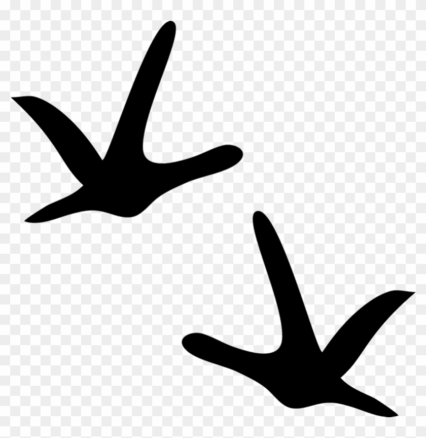 Turkey Tracks Clipart - Rubber Stamp #362661