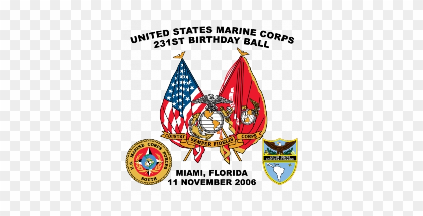 Usmc United States Marine Corps 231st Birthday Ball - Dr. Seuss Personalized Photo Vinyl Banner #362776