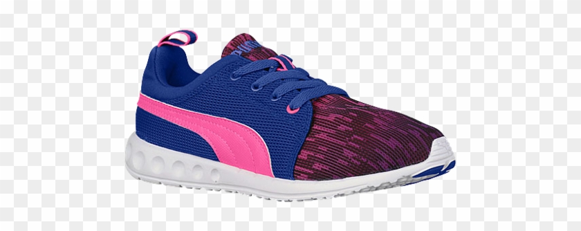 1r3o Women's Puma Carson Runner Pink Blue Comfort New - Sneakers #362777