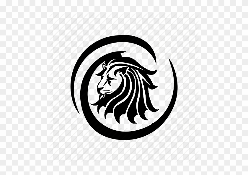 Icon Lion2 Circle - Lion #363248