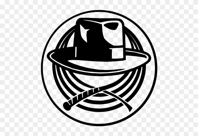 Indiana Jones Hat And Whip Logo By Nalexlevitsky On - Indiana Jones Ultimate Guide #363307