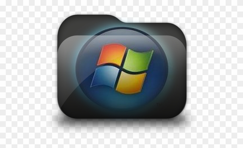 Windows 7 Black Folder By Devilskof - Windows 7 #363359