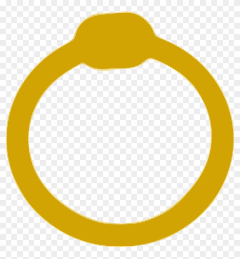 Ring Gold Jewellery Wedding Png Image - Ring Gold Clipart #363391
