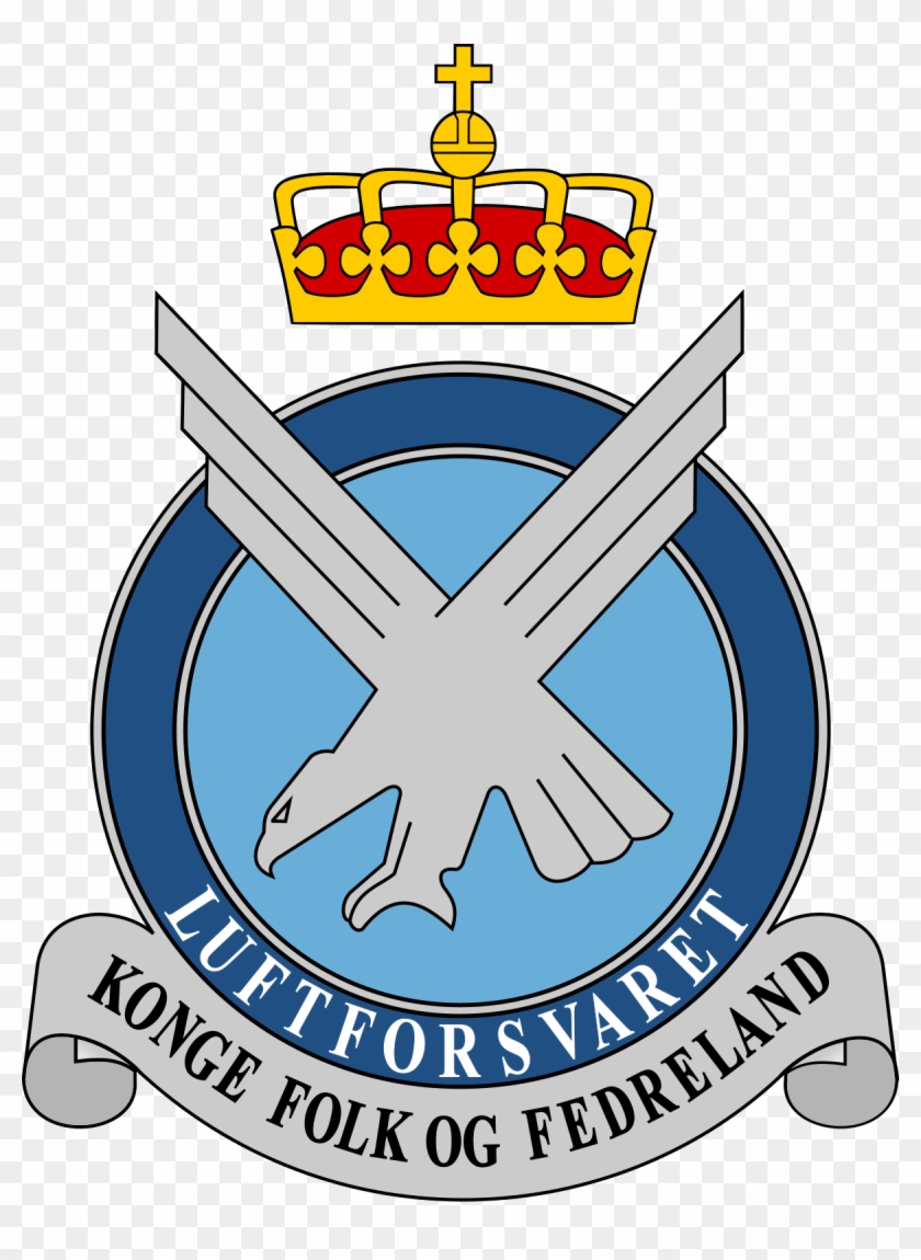 Air National Guard Logo Royal Norwegian Air Force Of - Norway Coat Of Arms #363416