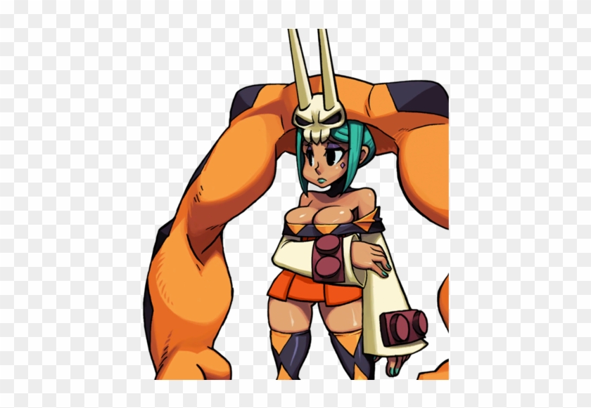 Skullgirls Wallpaper With Anime Entitled Cerebella - Ms Fortune And Cerebella #363824