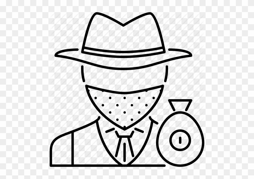 Bag, Bandit, Crime, Money, West, Wild Icon Icon Search - Crime #363827
