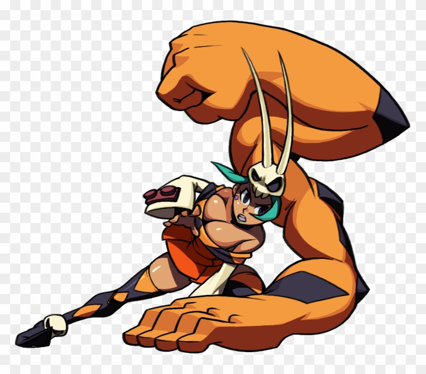 Cerebella Lowers Herself Down So Vice Versa Can Attack - Cerebella Final Moves #363867