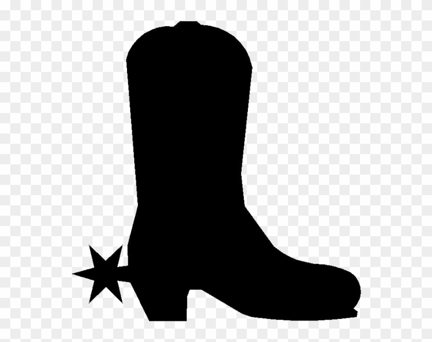 Boot Png Pic - Cowboy Boot Silhouette Clip Art #363878