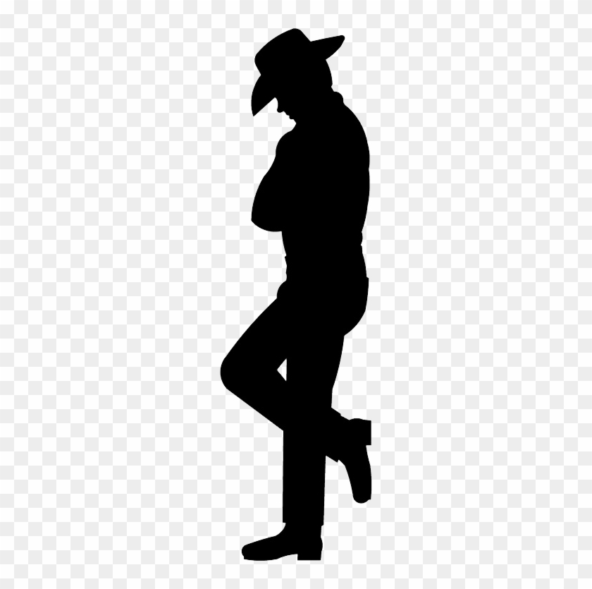 Clipart Cowboy Silhouette