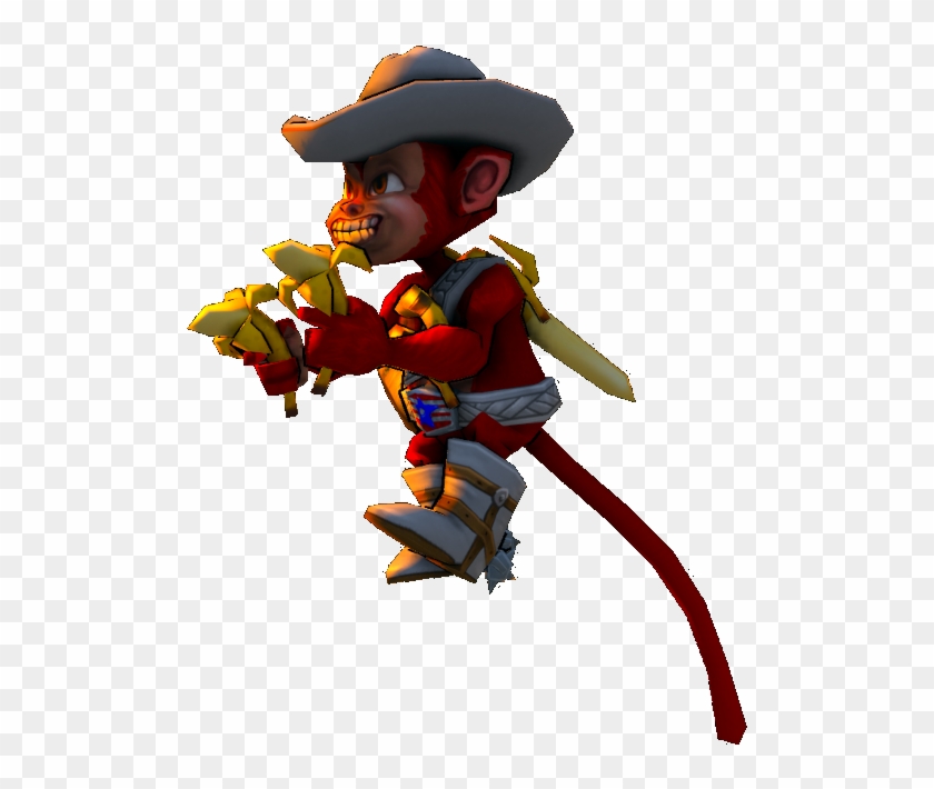 Cowboy Monkey - Monkey Pet Dungeon Defenders #363958