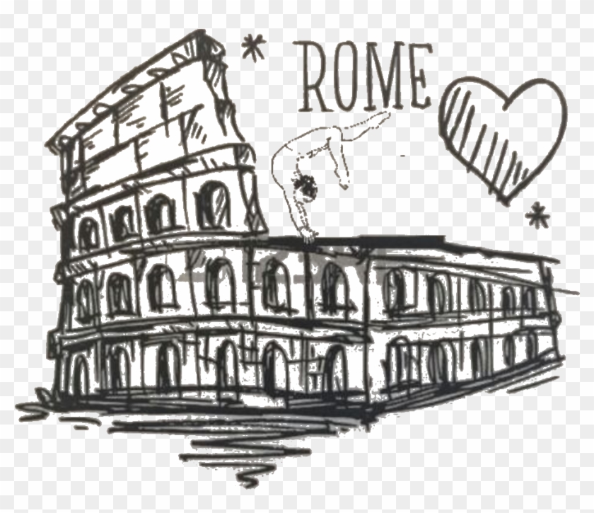 La Ginnastica È Bella Ma Roma La Rende Migliore - Colosseo Clip Art #364010