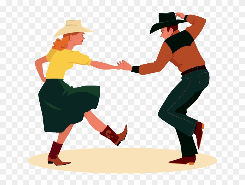 A Wild West Themed Event Was Hosted At Iffley Residential - Cartoon Barn Dancing #364027