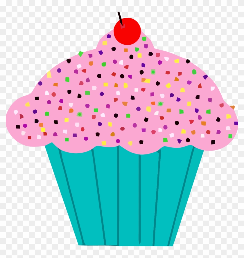 Clipart Of Fruit Illustration Image Cup Cake Clipart - Cupcake Clipart Transparent Background #364070