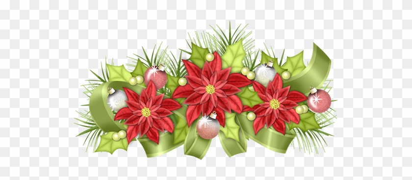 Clip Art - Poinsettia #364187