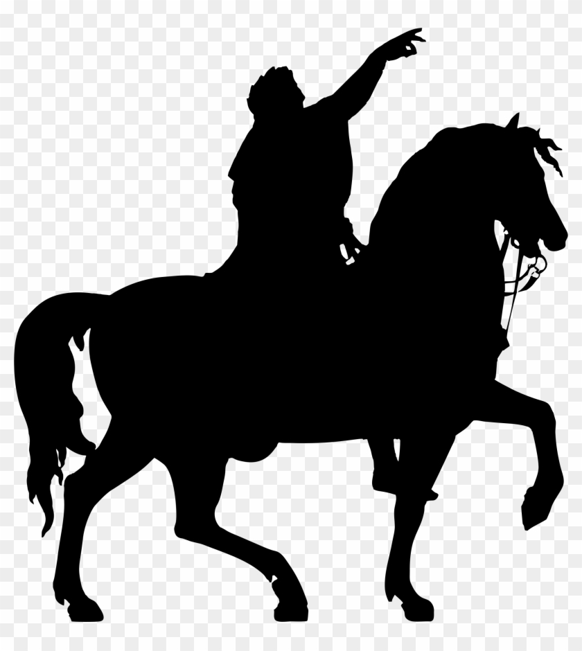 Silhouette - Windsor Great Park, Equestrian Statue Of George Iii #364242