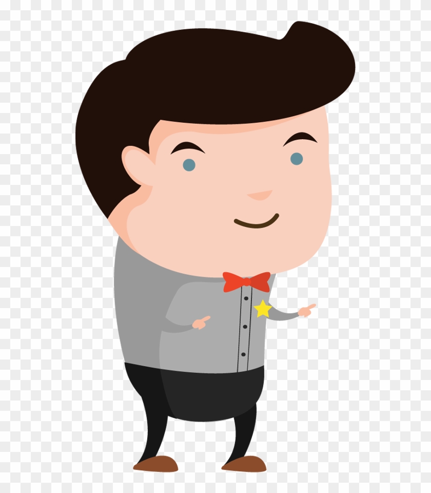 Cartoon Man Pointing 1designshop - Cartoon Guy No Background #364382