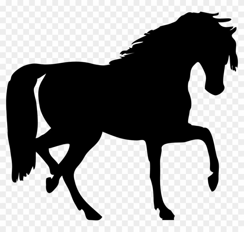 Horse Silhouette Clip Art #364499