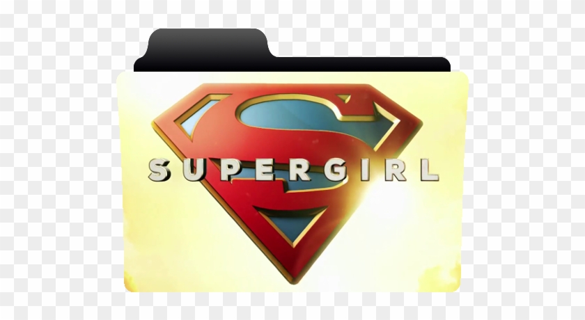 Supergirl V2 Folder Icon By Nonstopsarah - Heroes Vs Aliens Supergirl #364569