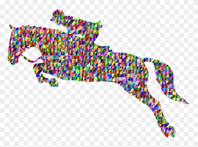 Medium Image - Jumping Horse Clip Art #364599
