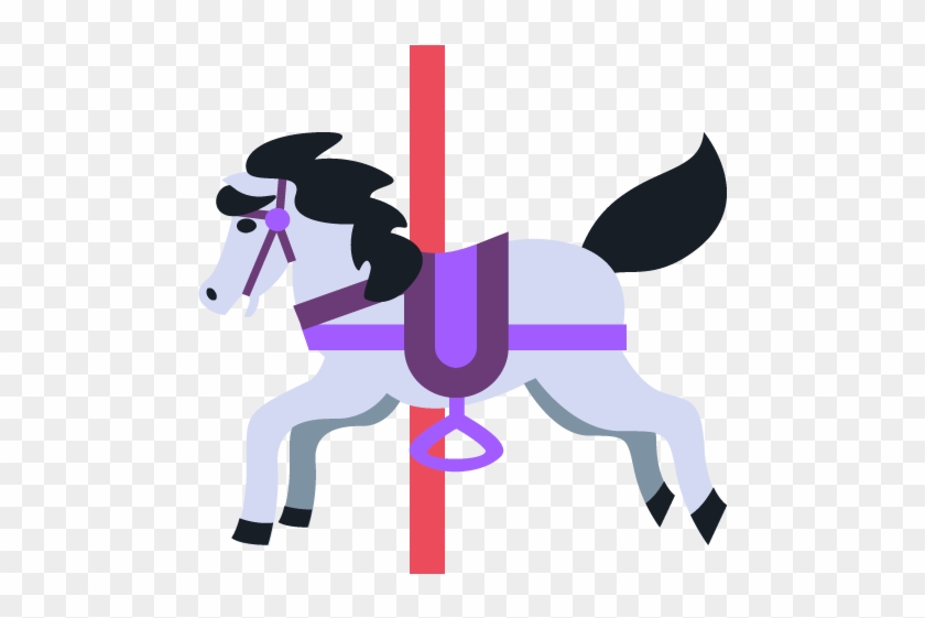 Carousel Horse Emoji For Facebook, Email & Sms - Merry Go Round Emoji #364655