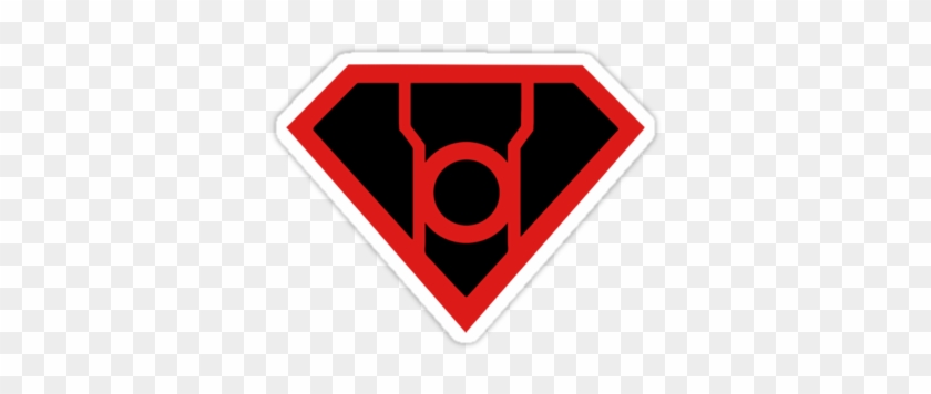 Red Lantern Super By Rawrcola Red Lantern Supergirl - Sticker #364673