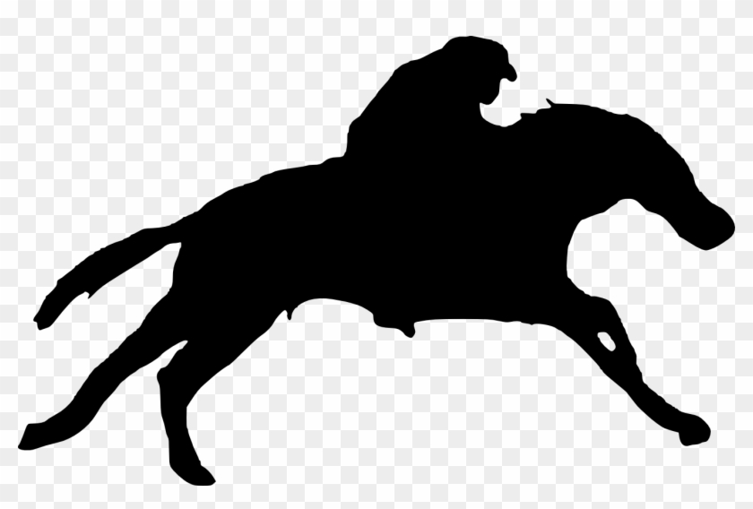Free Download - Man On Horse Silhouette #364688