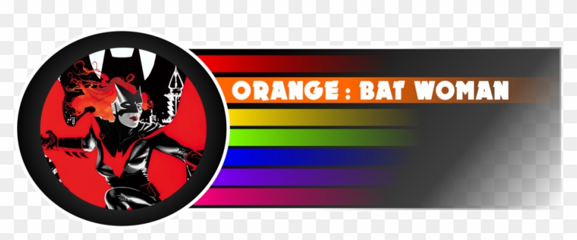 Orange Batwoman - Ata-boy Dc Comics Batwoman Magnet #364770
