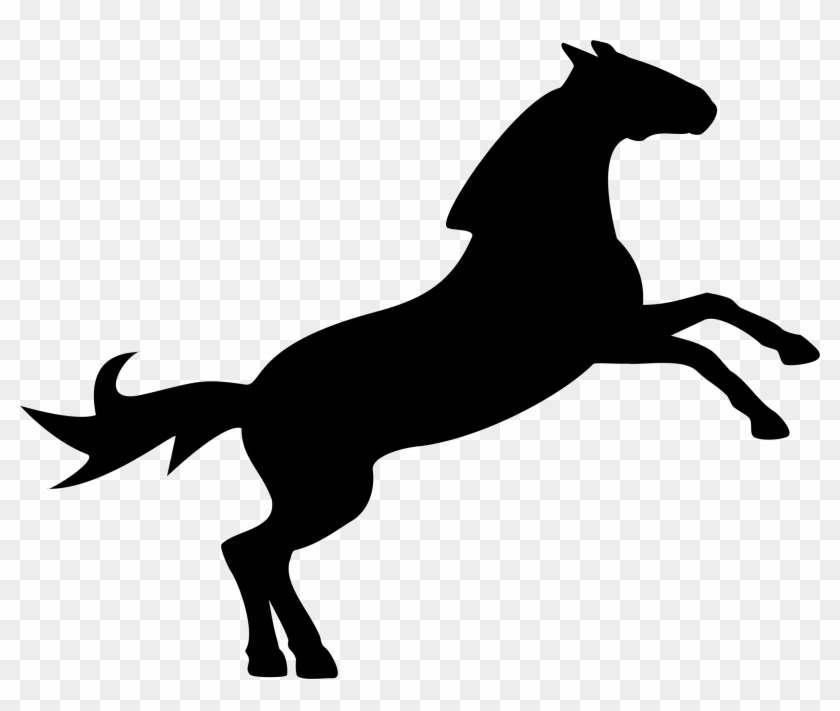 This Free Icons Png Design Of Horse, Arklys - Horse Jumping Silhouette Png #364813