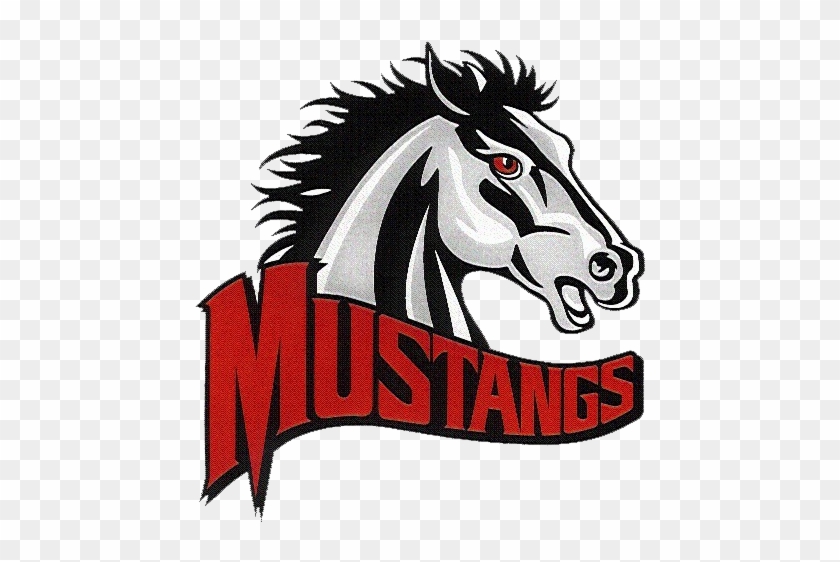 Basketball With Mustang - Mundelein High School Logo #364890