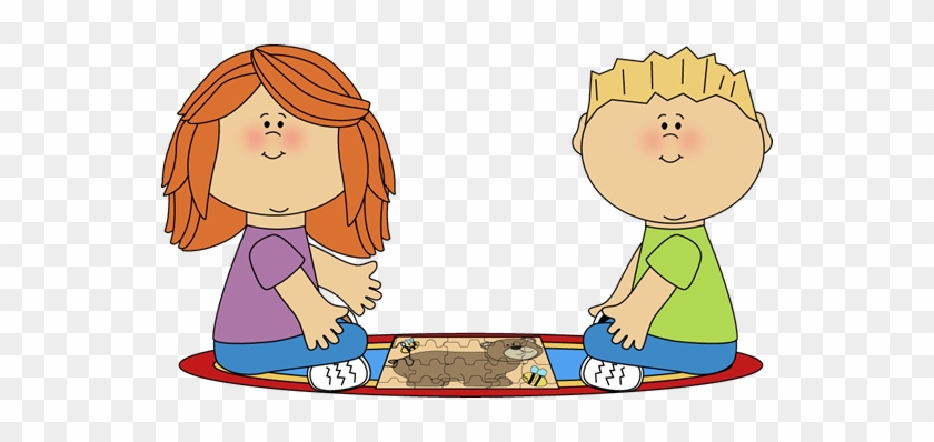 Indoor Play Clipart - Puzzle Center Clipart - Free Transparent PNG