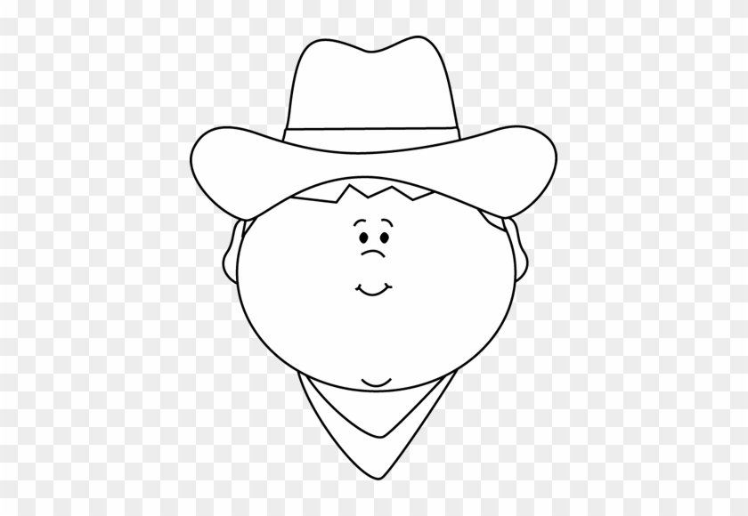 Free Cowboy Clipart Black And White Image 2 Hat Png - Clip Art #364959