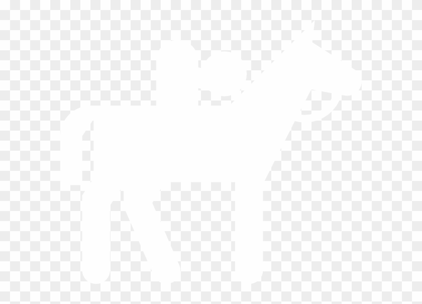 Horseriding Sign White Clip Art At Clker - Horseback Riding Horse Equestrian Low Profile Cork #364980