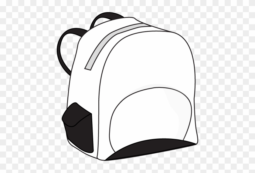 Related For Backpack Clipart C - White Backpack Clipart #364993