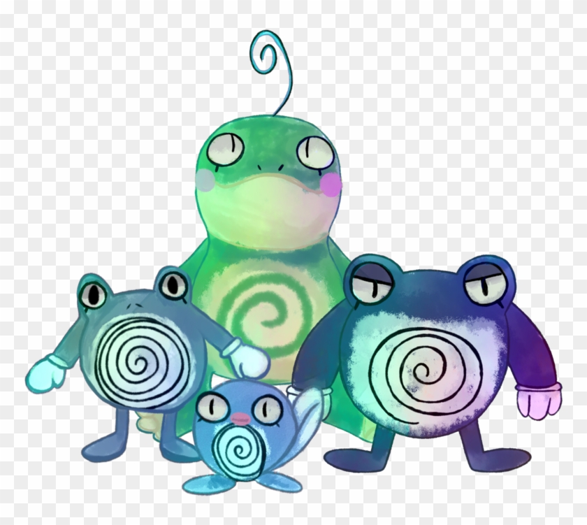 Poliwag Evolution By Awokenbyacloud - 4th Evolution Of Poliwag #365002