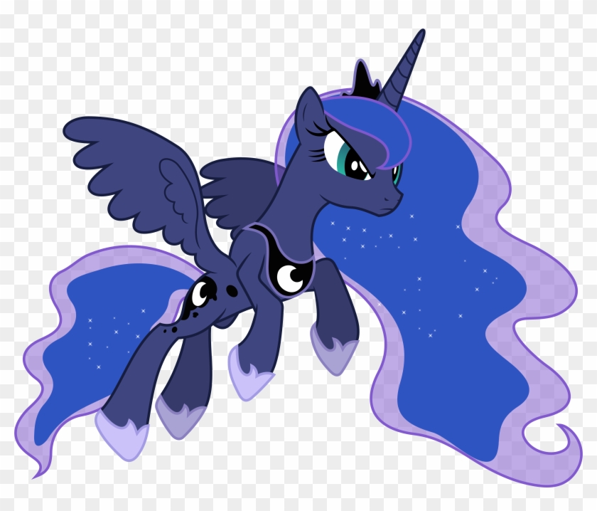 Princess Luna Pouncing By 90sigma - Angry Princess Luna Png #365091