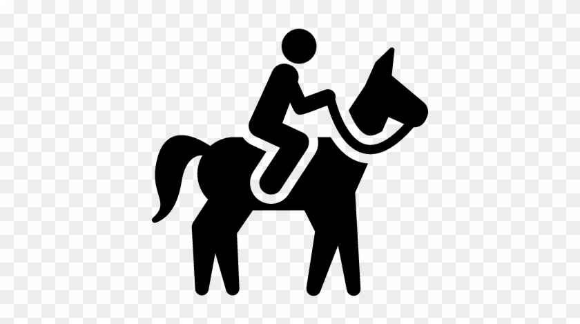 Horse Riding Vector - Horse Riding Icon #365154