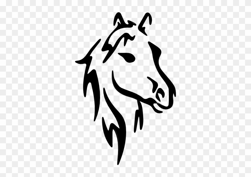 28 Collection Of Horse Drawing Png - Love Horses Embroidery Design #365164