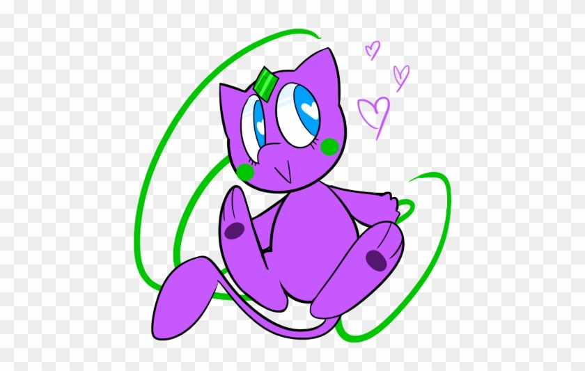 A Mew That Is Purple By Krystalfleming - Cartoon #365214