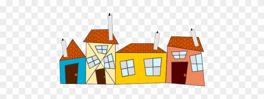 Free To Use Public Domain Houses Clip Art - Crazy House Clipart #365224