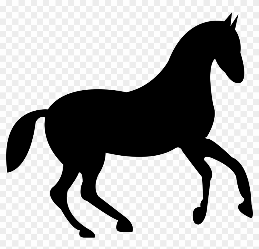 Dancing Race Black Horse Comments - Horse Icon #365232
