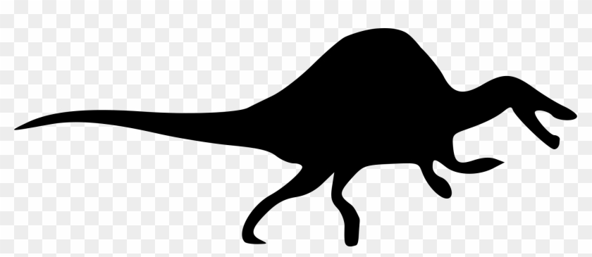 File - Spinosil - Svg - Spinosaurus Silhouette Png #365328
