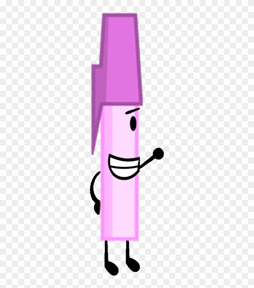 Pink Pen Pose - Bfdi Characters Pen Pink #365376