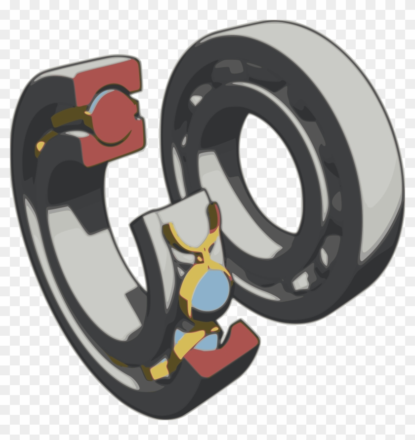 Bearing Clip Art Download - Design A Ball Bearing Groove #365462